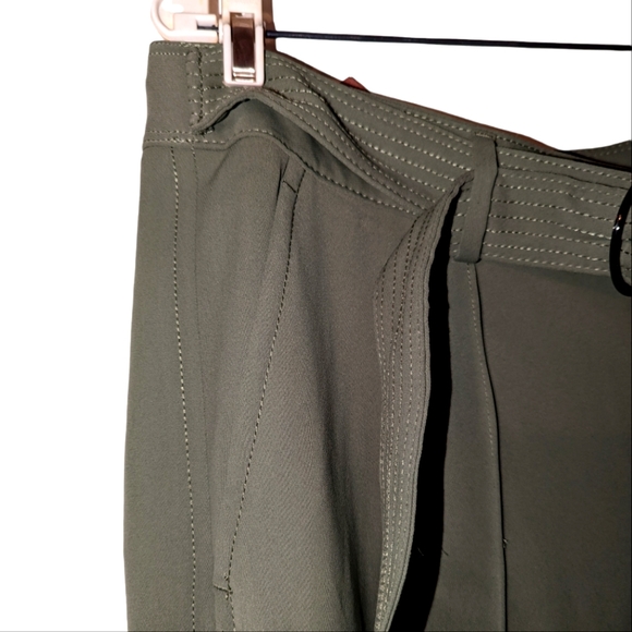 NWT Banana Republic High Rise Belted Wide Leg Trouser Pants 14 Long - Picture 10 of 13
